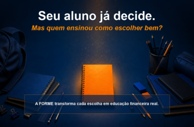 O material escolar que seu aluno escolheu sozinho: a lição financeira que ninguém aproveitou