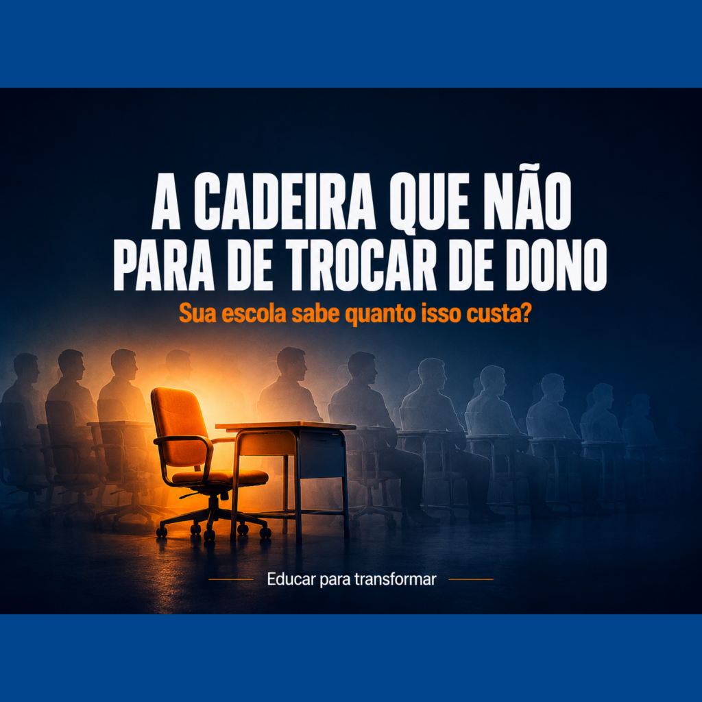 Rotatividade de professores: o custo que sua escola paga sem perceber