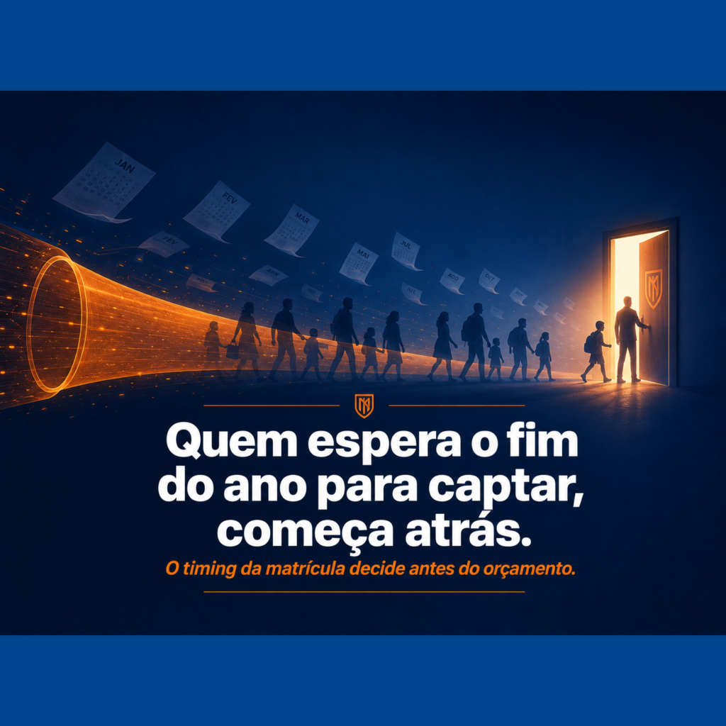 Captação de alunos: por que o timing da campanha de matrícula pesa mais que o orçamento