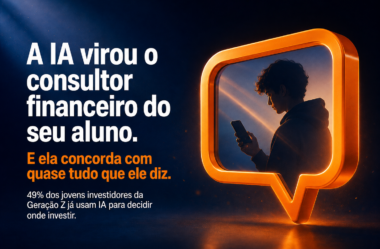 A inteligência artificial virou o consultor financeiro do seu aluno. E ela concorda com quase tudo que ele diz.