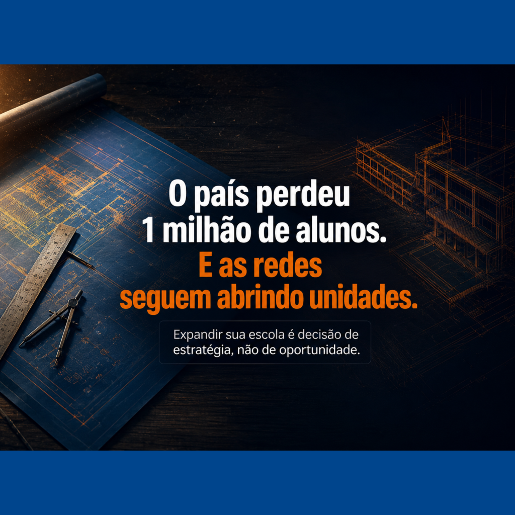 Expansão de escola particular: como crescer num país que tem 1 milhão de alunos a menos