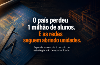 Expansão de escola particular: como crescer num país que tem 1 milhão de alunos a menos