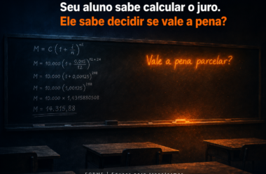 O Ideb subiu em matemática. Isso não significa que o aluno saiba decidir com dinheiro.