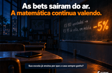 As bets saíram do ar. A matemática que fazia seu aluno perder continua valendo.