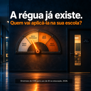 Regua de risco para uso de IA na escola conforme diretrizes do CNE