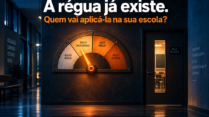 Regua de risco para uso de IA na escola conforme diretrizes do CNE